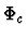 $\Phi_c$